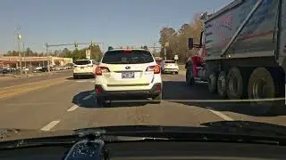 Trip to Pigeon Forge. FSD v14.2.2.2. Sloth Mode. Self-Driving (5X Speed). January 19th, 2026