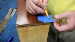 No Stripper!  Refreshing a Mid-Century Modern Desk