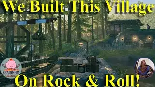 Valheim - Evermore Village Tour - Vanilla Survival Build - Brainheim Season 2