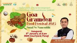 Experience the rich flavours of rural Goa at the Goa Grameen Food Festival 2026 🌾🍲