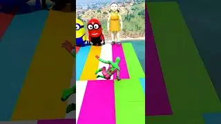 GTA 5 Epic Water Ragdolls | Spider-Man Jumps / Fails ep.17385 #shorts