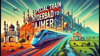 Hyderabad to Ajmer Urs Sharif Special Train Details 2025 | Timing, Ticket Prices & Booking Tips