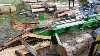 LP-50 Spalter 50t f&uuml;r Starkholz