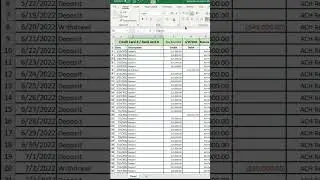 Freeze The Top Row in Excel! #exceltips