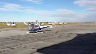 Bell 47J-2A Landing