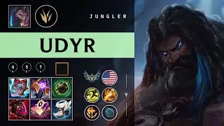 Udyr Jungle vs Gwen - NA Challenger Patch 26.02