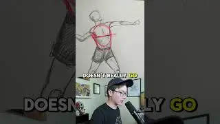 Improve your anatomy with wrapping lines #art #drawing