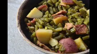 Southern Style Green Beans - With & Without Meat