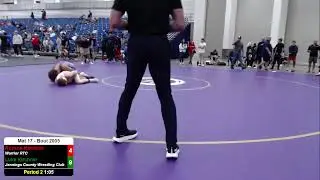 2025 IHPO 141lbs Luke Kirchner (Jennings County) over Rockne Hamilton (Warrior RTC) (MD 13-4)