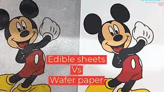 DIFFERENCES BETWEEN WAFER PAPER AND SUGAR PAPER