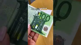 That's how fast you can get rid of 100&euro;! 💶 ...because one has foisted a false bill on me 😏