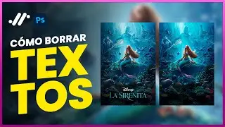 Como BORRAR el texto de una iMAGEN en Photoshop | 2 formas