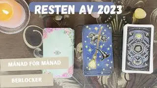 🎇RESTEN av 2023💍👶🏻🥳 | Detaljrik med berlocker, m&aring;nad f&ouml;r m&aring;nad | Pick a card 🎇