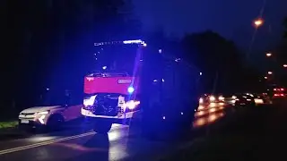 [Rozwinięty Pożar Budynku Mieszkalnego][Trąby][Tanker][Korytarz Życia][Alarmowo 551[P]26]
