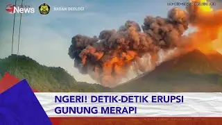 Gunung Merapi Kembali Erupsi Semburkan Awan Panas Sejauh 2 Km #iNewsPagi 15/03