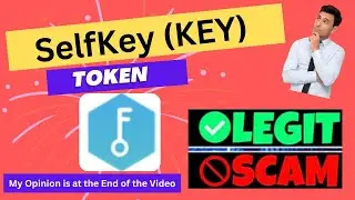 Is SelfKey (KEY) Token Scam or Legit ??