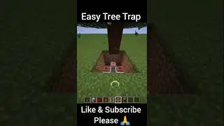 Best Tree 🌴 Trap Epic Moments 😎 In Minecraft Gameplay #minecraft #trending #gaming #viralshort