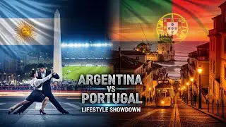 Argentina VS Portugal | Lifestyle Showdown 🌍 Culture, Food, Football & Traditions 