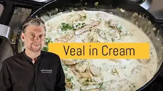 Fine Z&uuml;richer  Sliced veal with potato R&ouml;sti and mushrooms (English Audio)