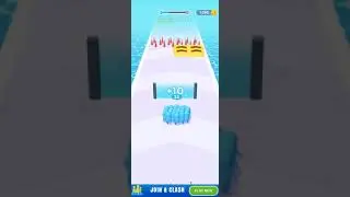 Count Master 3D 👨&zwj;👨&zwj;👦&zwj;👦 Level 22 🤓🪢🤓 Gameplay Android iOS Walkthrough #scibergame