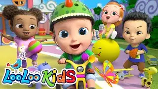 Playtime & Weather Songs! 😊 | Looloo Kids | Toy Song & The Weather Song 🌈