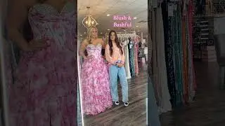 This dress is definitely blush and bashful!!! #promdress #prom #dress #promattire #promdresses 🛍️🤩