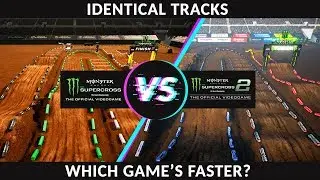 Which Game's Faster? - Supercross vs Supercross 2 - Monster Energy Supercross 2 Gameplay