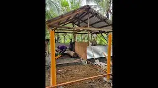 Our Bahay Kubo(Farm House)- the making.