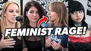 Feminist INSULTS Based Woman For Being Anti F3MINIST