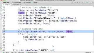 go programming language passing data on the web