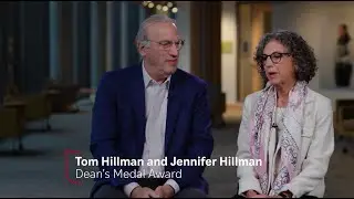 Awards of Distinction 2025: Dean&rsquo;s Medal Award: Tom Hillman, AB &rsquo;78 and Jennifer Hillman, BFA &rsquo;79