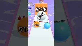 BALL RUN 2048 GAME ll Wait For End????#viral#shorts #trending #ballrun2048