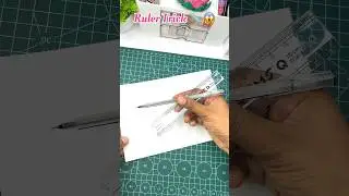 Try this ruler trick 😱easy life hacks #shorts #diy #craftideas #handmade