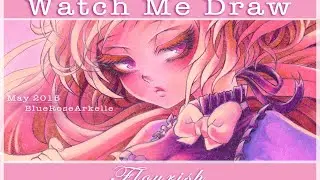 Watch Me Draw || Flourish || Monthly Series