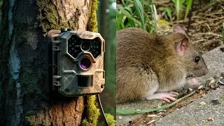 Обзор ловли крыс с помощью Trail Cam iZEEKER