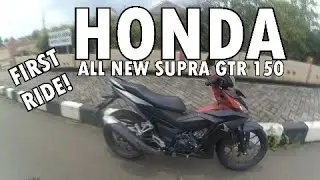 #60 - FIRST RIDE HONDA ALL NEW SUPRA GTR 150 2016 | Motovlog Semarang