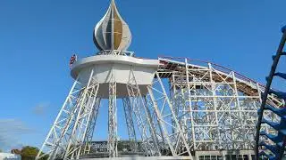 Big Dipper Coaster Ride At Blackpool Pleasure Beach