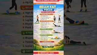 Belly Fat Focus Workout | Safe & Simple Morning Exercises at Home
