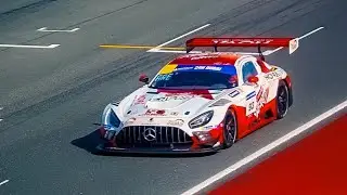 Ajith Kumar Racing 24H Series Michelin 24 Hours Of Dubai AK Car 93 Car Race Track Video #ajith #race