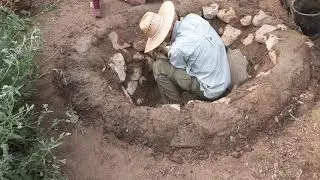 Jim Robertson, Primitive Agave Roasting Pit