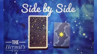 Universal Waite Tarot in a tin. A Side by Side comparison