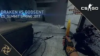 NiP draken - AWP Clutch vs GODSENT (cs_summit Spring 2017)