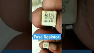 Fuse Resistor #electronics #resistor #diy #fuse #electronic #creativescienceworkshop  #fuseresistor