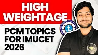 Complete Syllabus Breakdown for IMUCET 2026 | High Weightage Topics In Merchant Navy Exams ✅