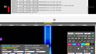 Ricezione FSK con KiwiSDR di Antonio IU8CRI su Antenna MORGAIN
