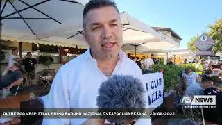 OLTRE 500 VESPISTI AL PRIMO RADUNO NAZIONALE VESPACLUB RESANA | 23/08/2022