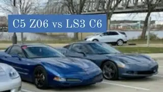 CAMMED C5 Z06 VS C6 LS3 CORVETTE