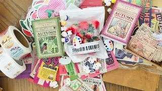 TEMU HAUL - Junk Journal Ephemera Stickers and Charms