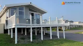 Санди-Бей. Эксмут. Обычные дачи англичан на океане. Sandy Bay. Exmouth. Great Britain. Europe-House