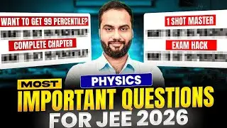 JEE 2026 PHYSICS -2🔥 Most Important Questions Complete Practice Series